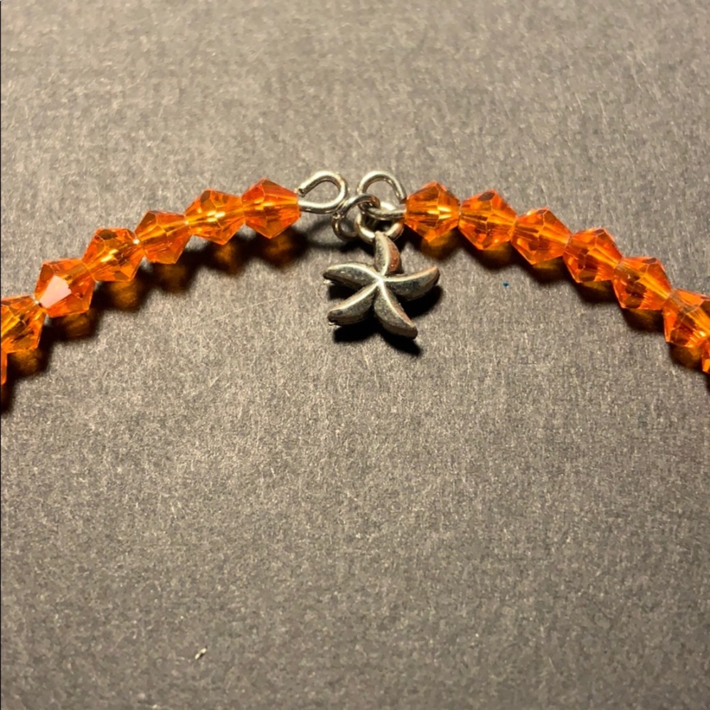 Handmade memory wire bracelet